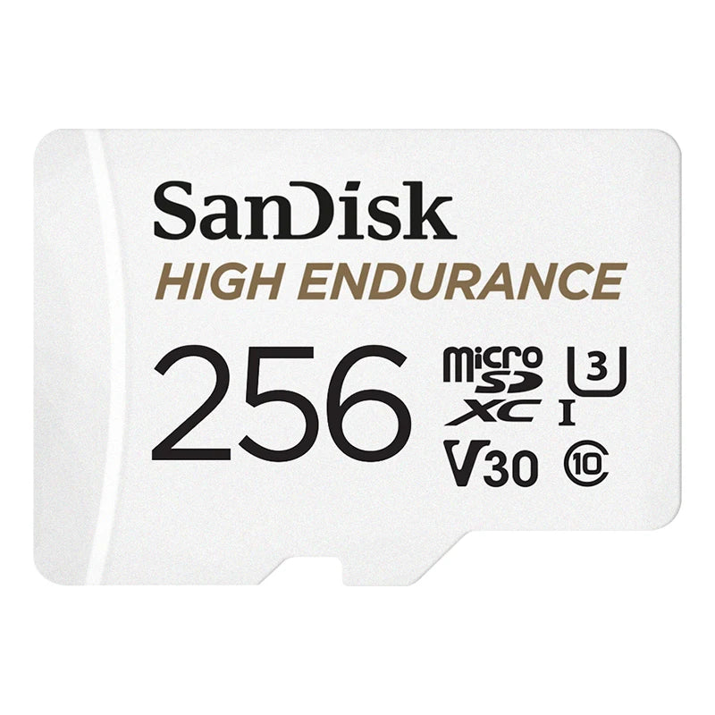 SanDisk 4K MicroSD Card for Dash Cams & Security Cameras MicroSD Memory Card PRIMED 256GB