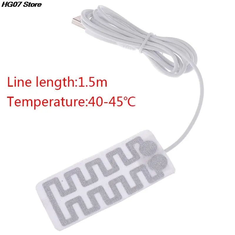 USB 5V Carbon Fiber Heated Glove Pad – Electric Heating Element