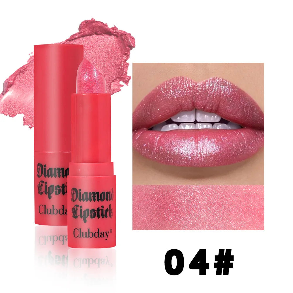MISS ROSE Diamond Lip Gloss – Glass Shine, Neutral Pink Shades Lip Gloss PRIMED C301-002-04