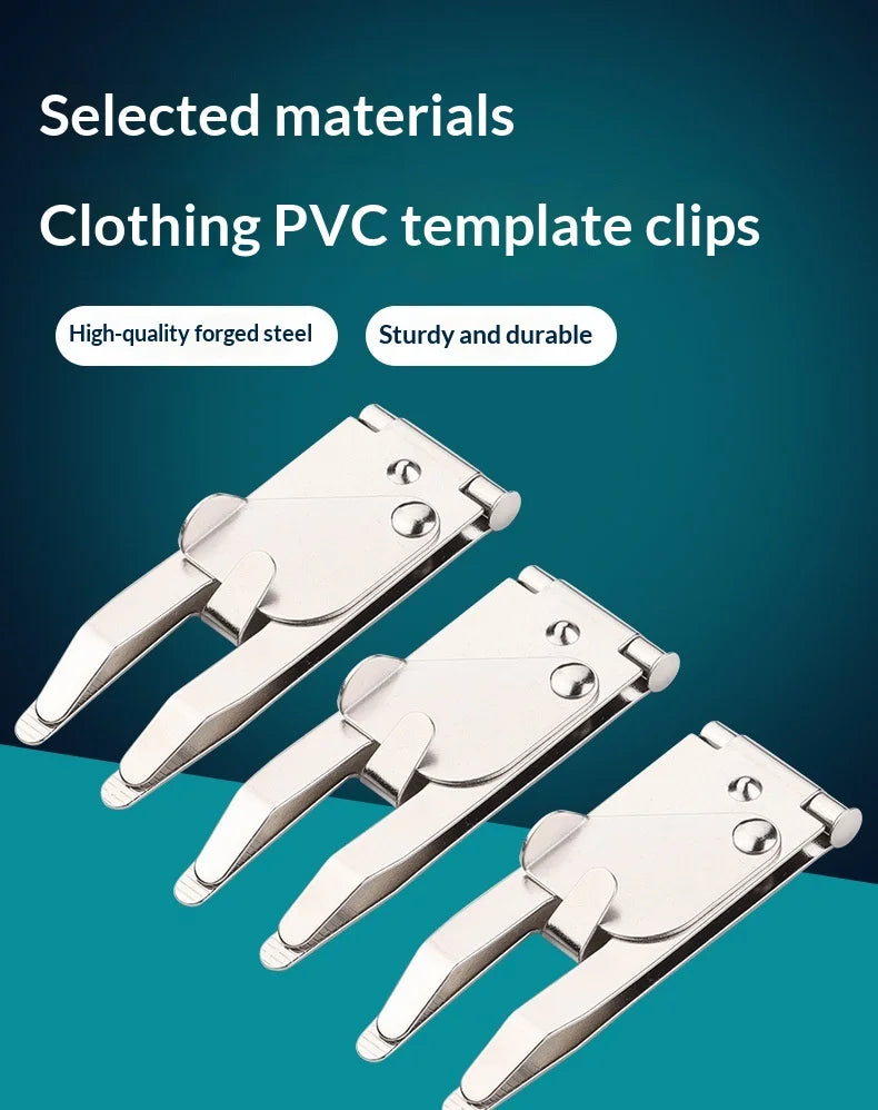 Steel Garment Template Machine Clip | Sewing Position Fastener