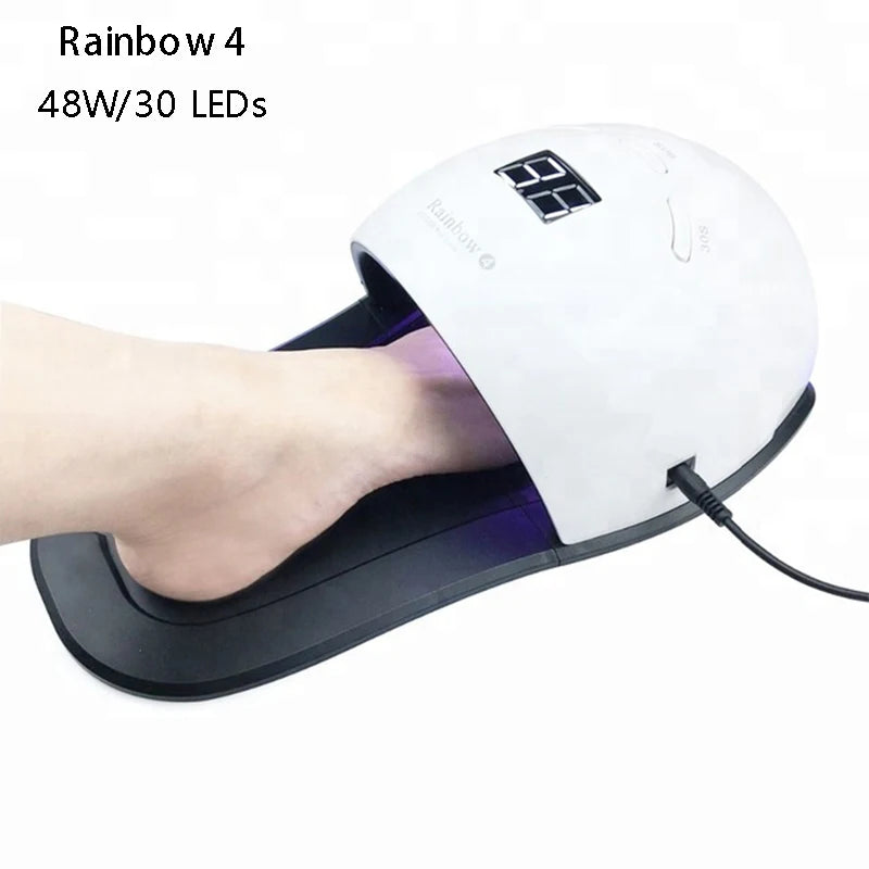 48W UV LED Nail Lamp – Professional Gel Polish Curing Dryer UV LED Nail Lamp PRIMED