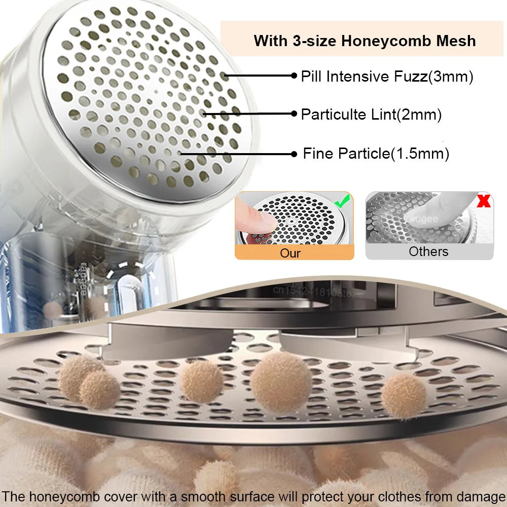 Portable Electric Lint Remover – USB Rechargeable Fabric Shaver Electric Fabric Shaver PRIMED
