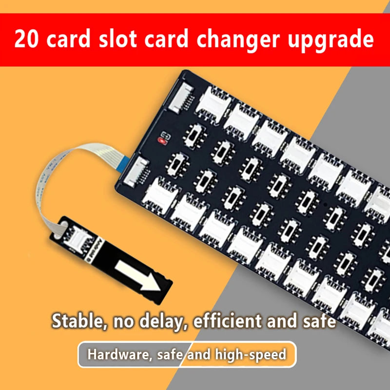 UTHAI T13 20-Slot SIM Card Expander for Android Phones SIM Card Expander PRIMED