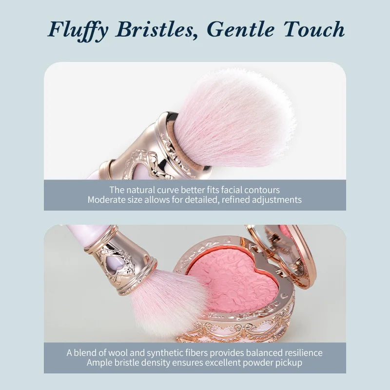 Flower Knows Bunny Garden Angled Blush Brush – Vegan