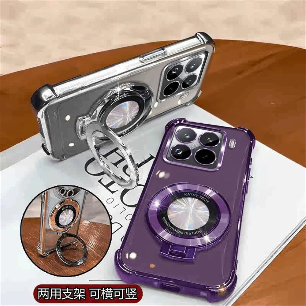 Silicone Stand Case for Xiaomi Redmi Note 14 & 15 Series Phone Case PRIMED