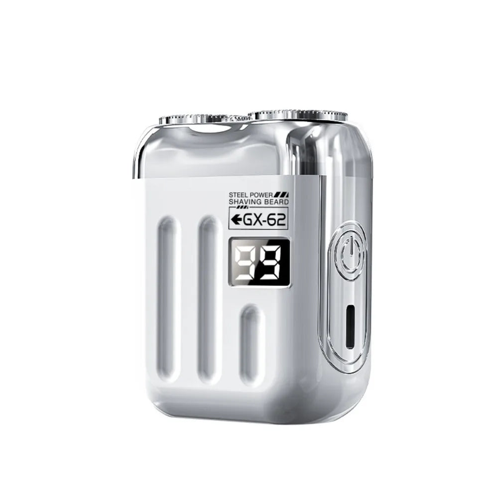 Portable Mini Electric Shaver – Magnetic Rechargeable Waterproof