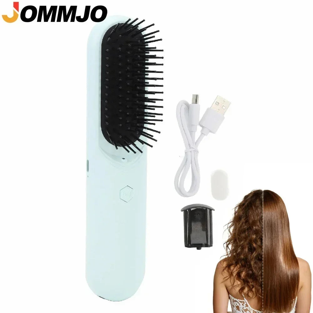 Steam Mist Hair Straightening Brush | Scalp Massage Detangler Electric Hair Brush PRIMED