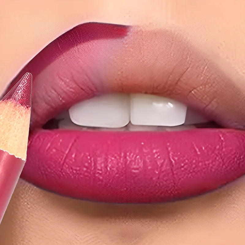 Waterproof Matte Lip Liner Pencil | 28 Shades, Long-Lasting