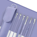 Stainless Steel Double-Head Spiral Ear Cleaning Spoon Tool