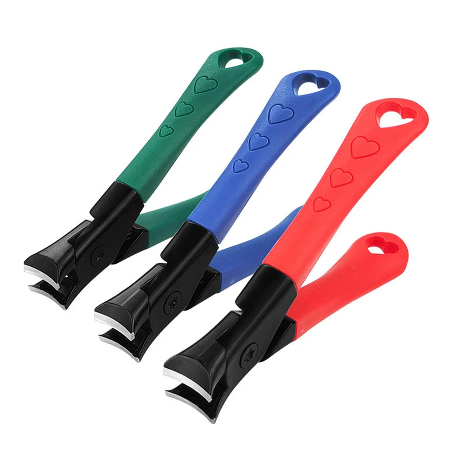 Stainless Steel Nail Clipper – Sharp Fingernail & Toenail Cutter Nail Clipper PRIMED 3pcs color random069