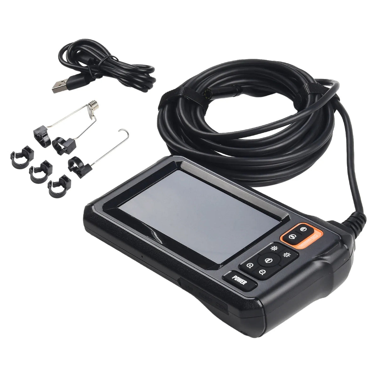 HpLive 1080P HD Borescope 4.3" Screen | 8mm Probe 5M Cable Inspection Camera PRIMED