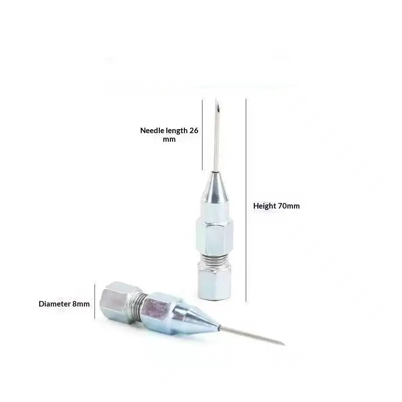 Needle Nose Grease Nozzle Set 3/5 Pcs – Detachable Tips