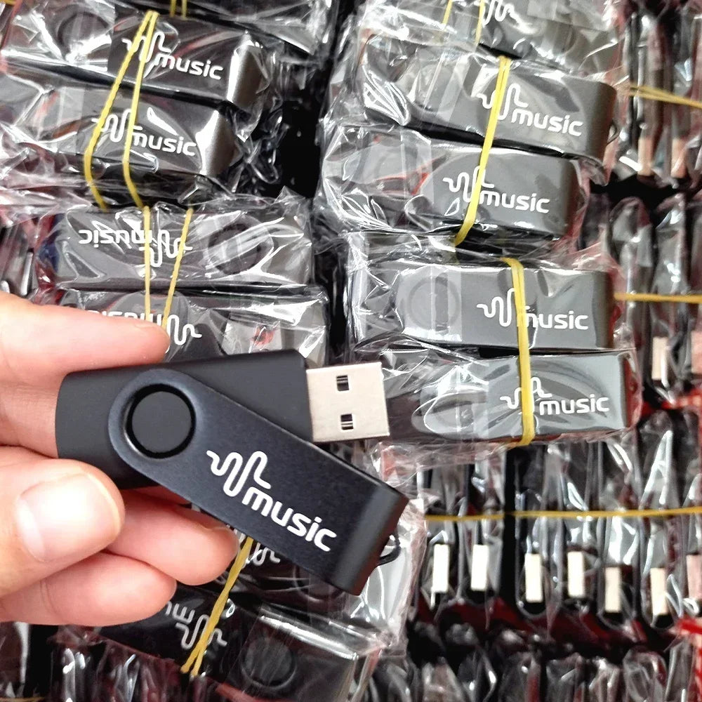 100-Pack USB 2.0 Flash Drives Bulk Lot – Free Custom Logo USB Flash Drive PRIMED