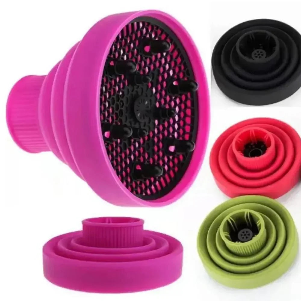 Silicone Hair Dryer Diffuser – Foldable Universal Curl Styler