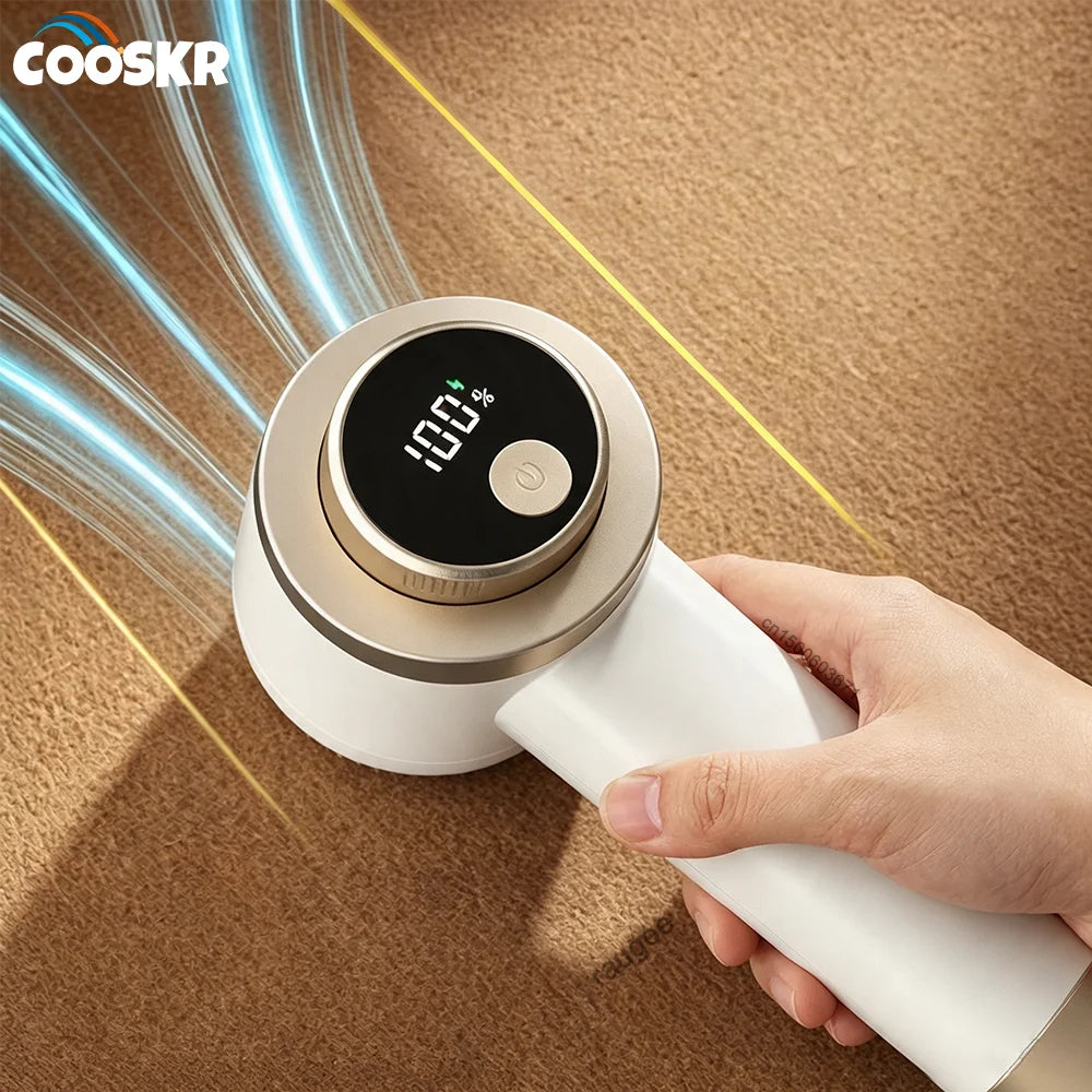 Electric Lint Remover – USB Rechargeable 6-Blade Fabric Shaver Electric Fabric Shaver PRIMED