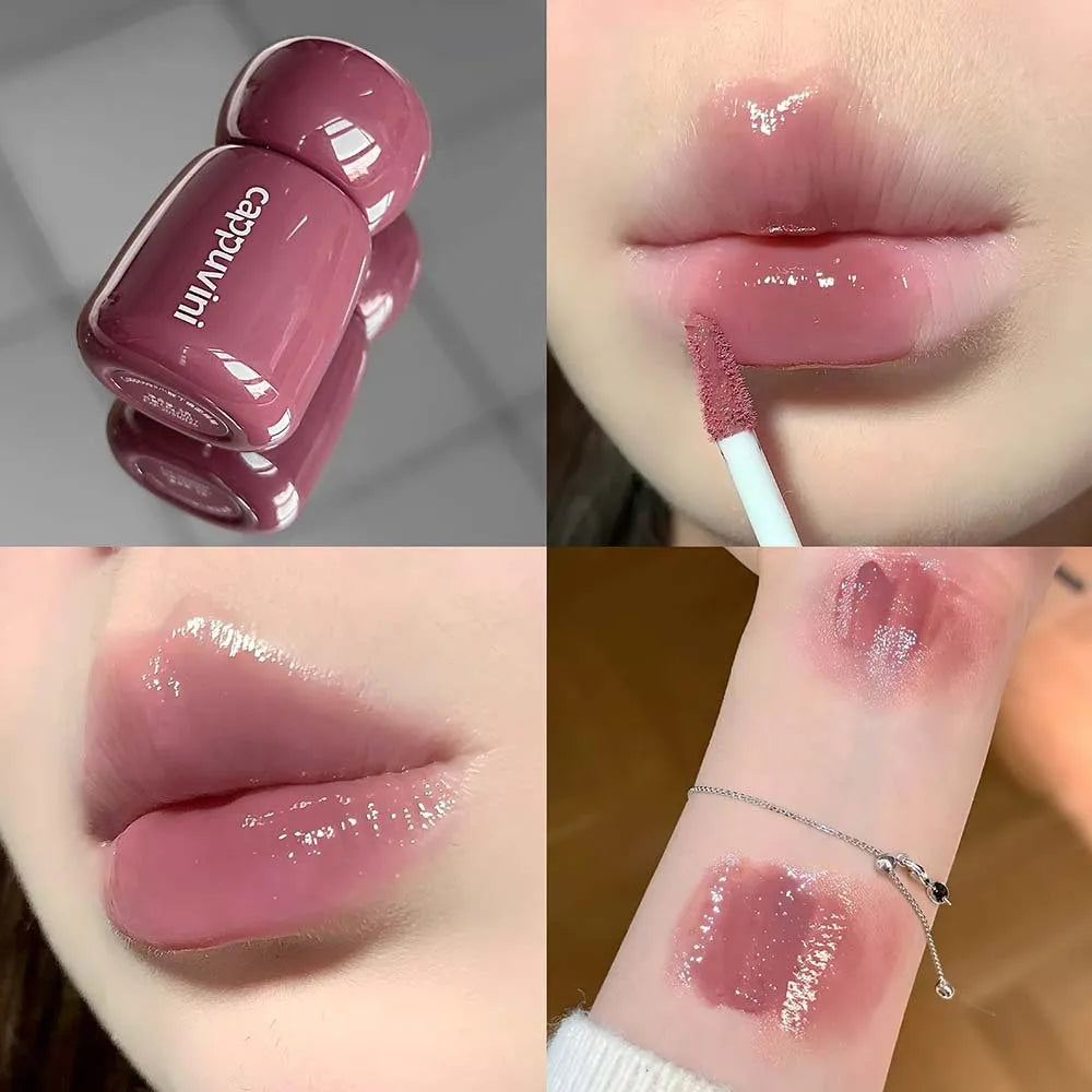 Korean Mirror Lip Gloss – Moisturizing Liquid Lipstick Tint Lip Gloss PRIMED 01