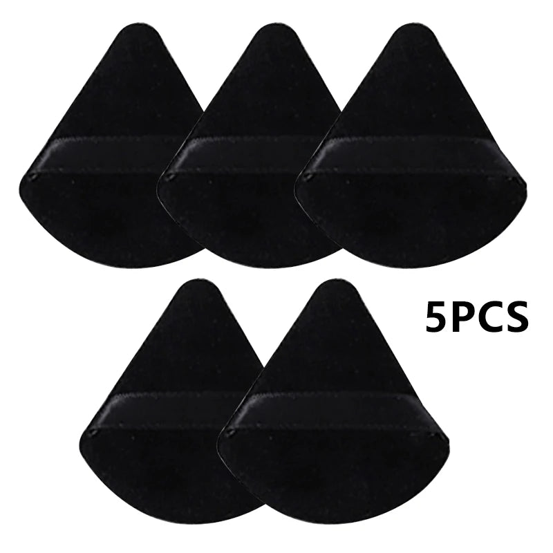 Triangle Makeup Sponge Puff – Crystal Velvet Foundation Blender