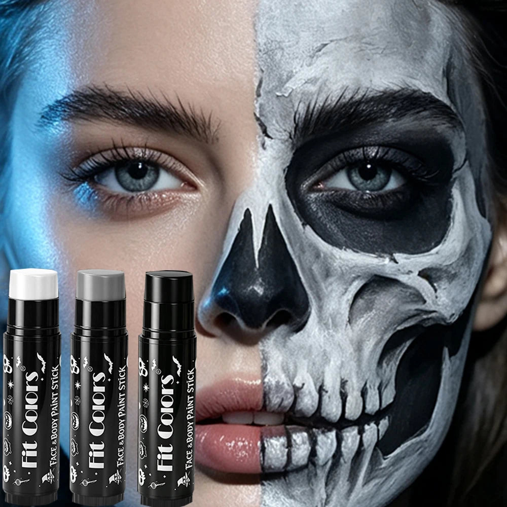 Halloween Face & Body Paint Stick – Cosplay & Stage Makeup Face & Body Paint PRIMED