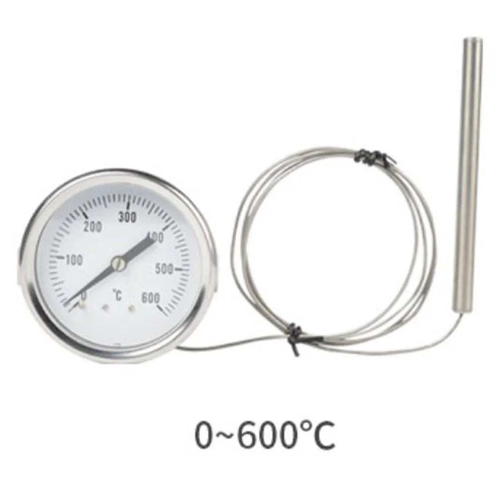 Stainless Steel Probe Thermometer 0–600°C Oven & Grill