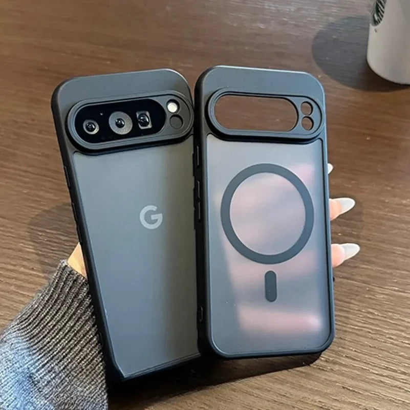 MagSafe Matte Frosted Clear Case – Google Pixel 9 10 8 Pro Phone Case PRIMED