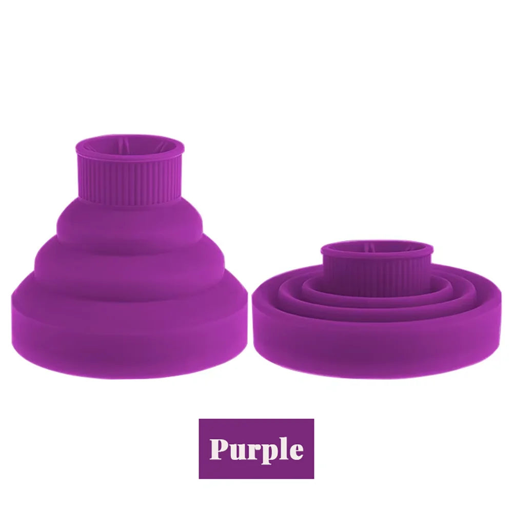 Silicone Hair Dryer Diffuser – Foldable Universal Curl Styler