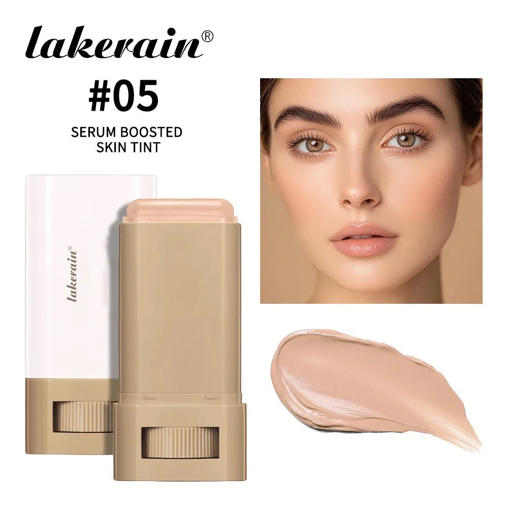 6-Color Tinted Foundation Stick – Matte Full Coverage Concealer