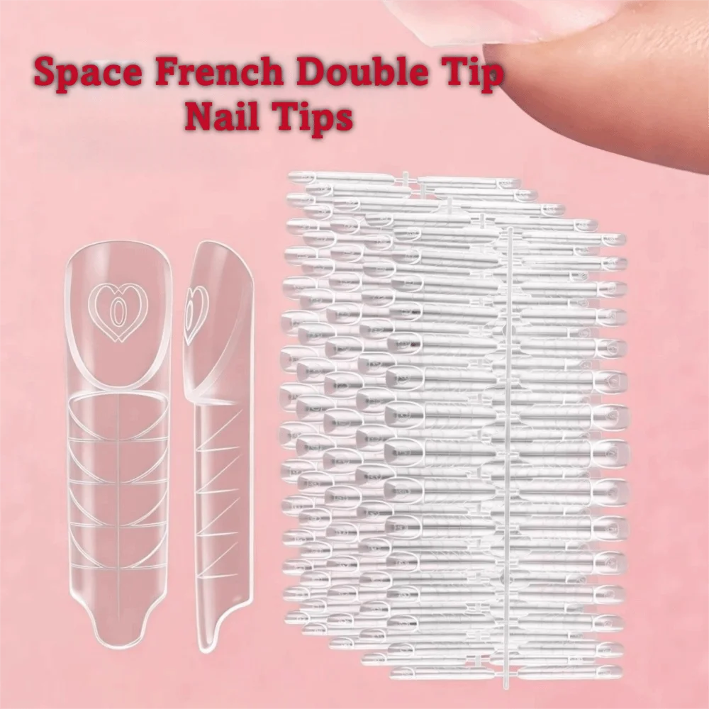 Reusable Clear Nail Extension Forms 75/150Pcs – 15 Sizes