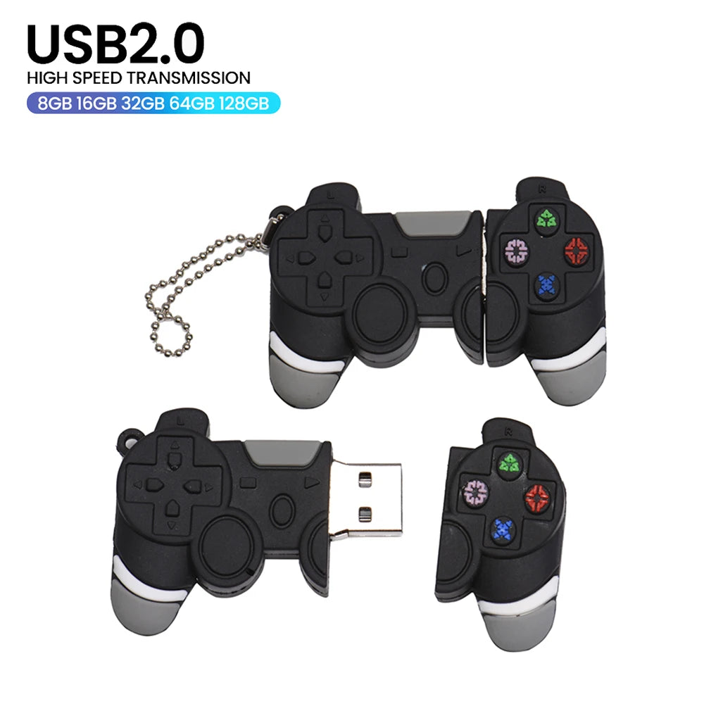 Game Controller USB Flash Drive 4GB–128GB | Novelty Memory Stick USB Flash Drive PRIMED