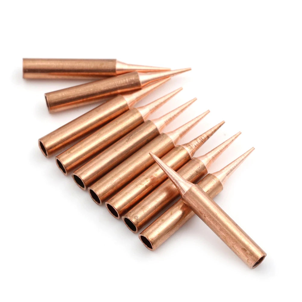 10-Pack 900M-T-I Pure Copper Soldering Tips | 936 937 Station