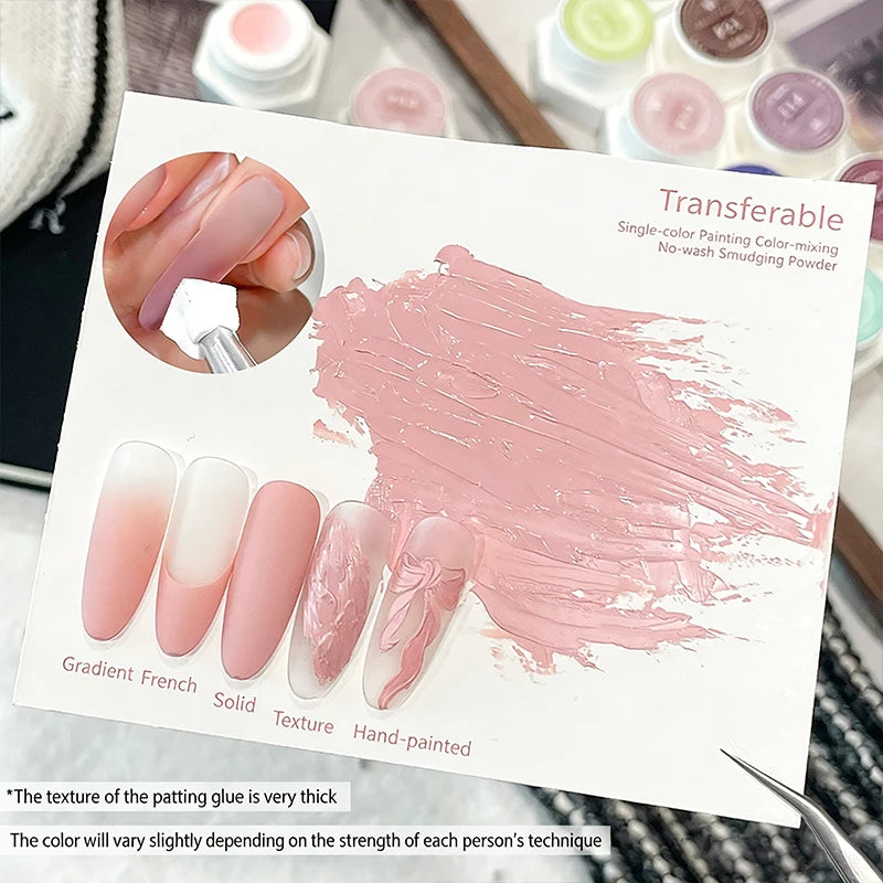 39-Color Air Cushion Nail Art Gel – UV LED Ombre & Gradient