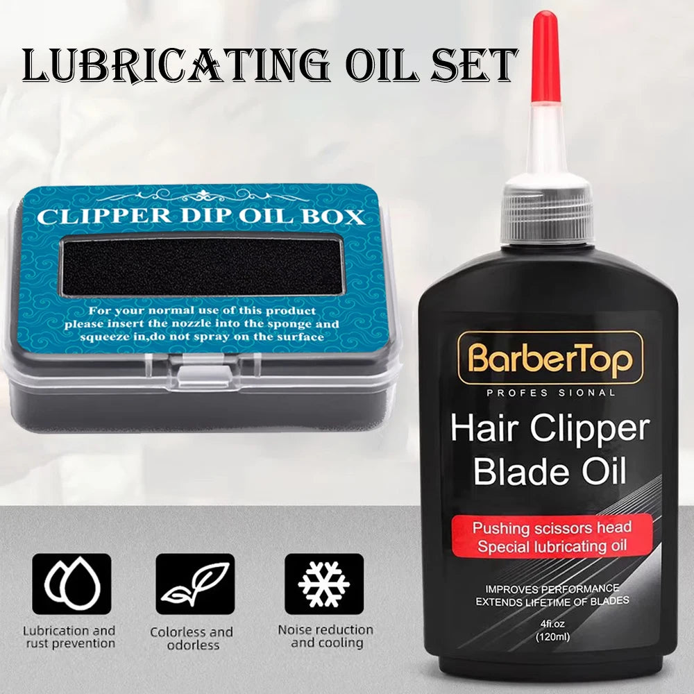 Hair Clipper Blade Oil – Anti-Rust Lubricant for Clippers & Shavers