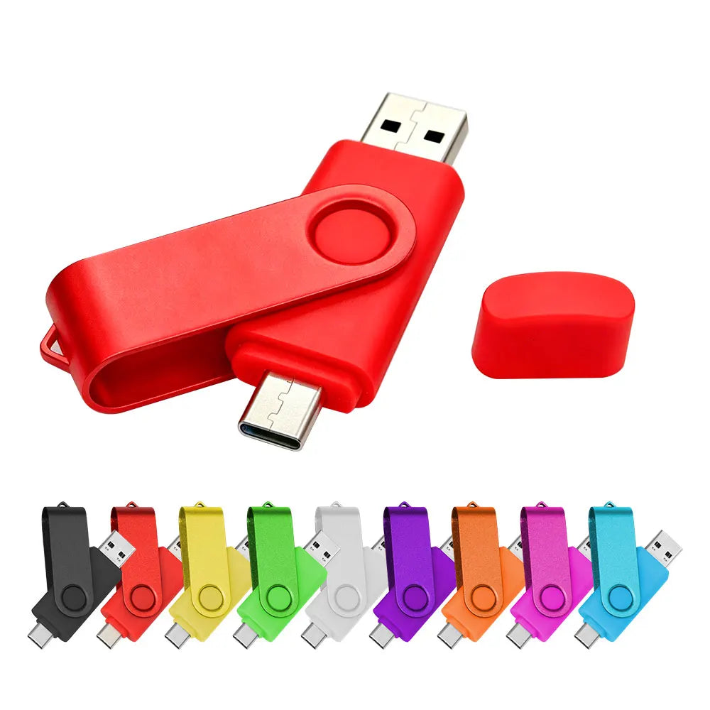 100-Pack Type-C USB 2.0 Flash Drives – Free Custom Logo USB Flash Drive PRIMED