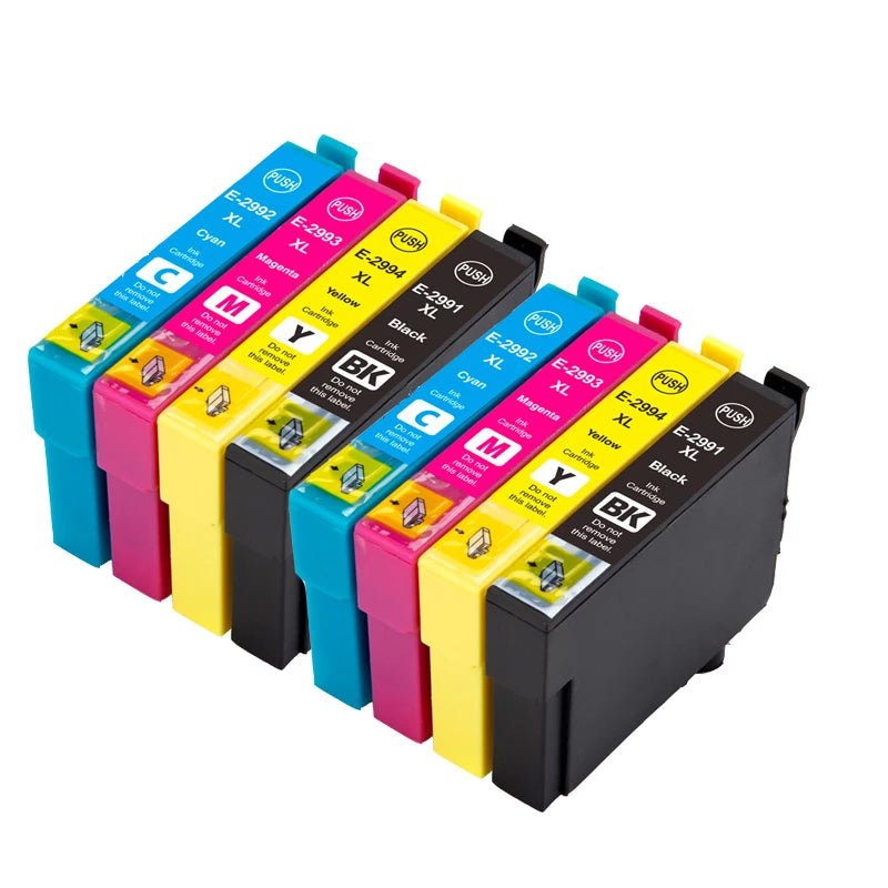 T2991 29XL Compatible Ink Cartridges for Epson XP-235 XP-432 Ink Cartridge Set PRIMED 2set