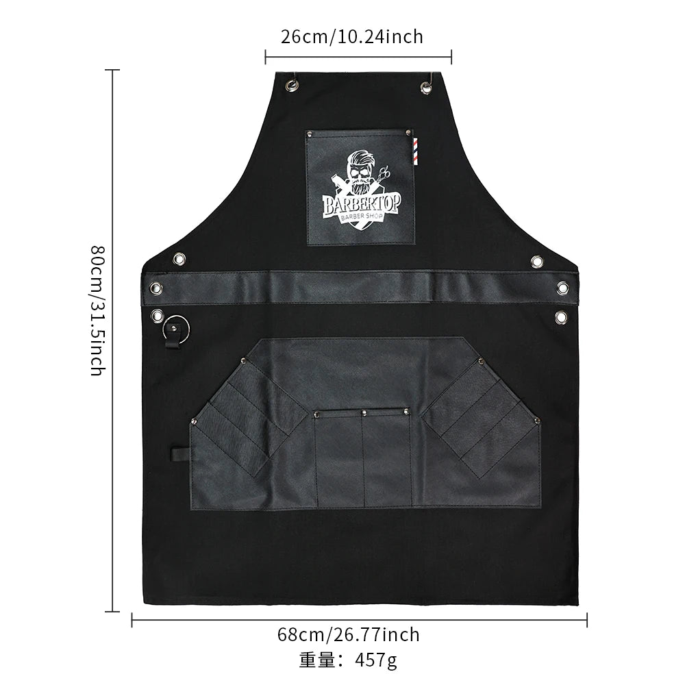 Waterproof Hairdressing Cape with Pockets – Salon Barber Apron