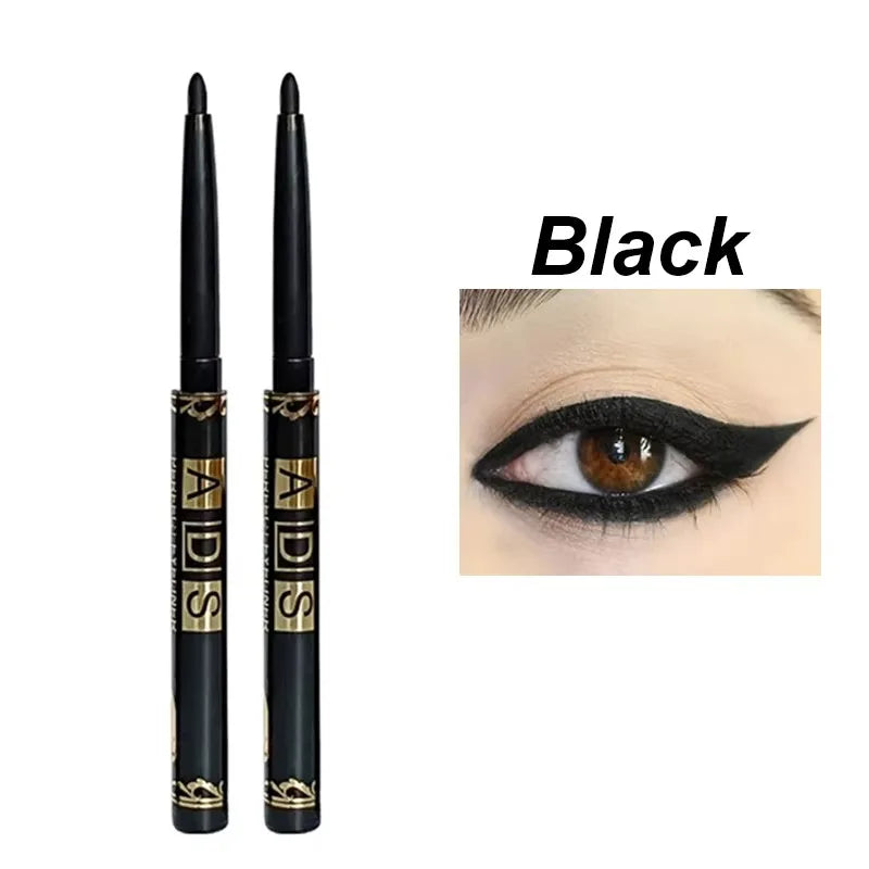 Waterproof Twist-Up Gel Eyeliner Pencil – 12-Hour Wear
