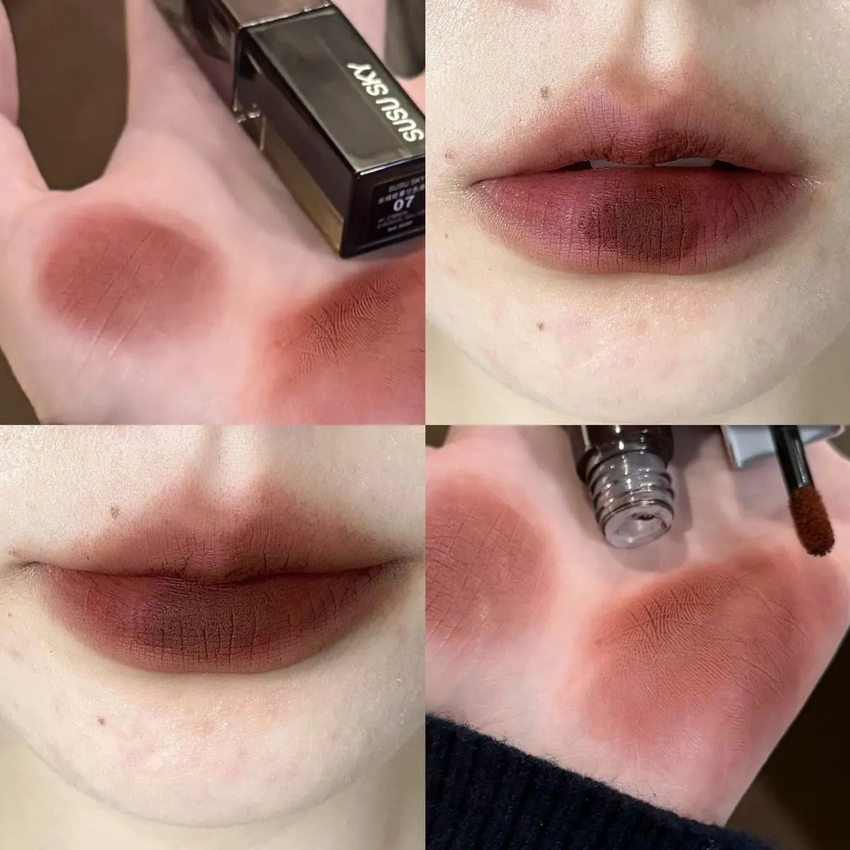 Waterproof Velvet Matte Liquid Lipstick – 7 Colors Long-Lasting