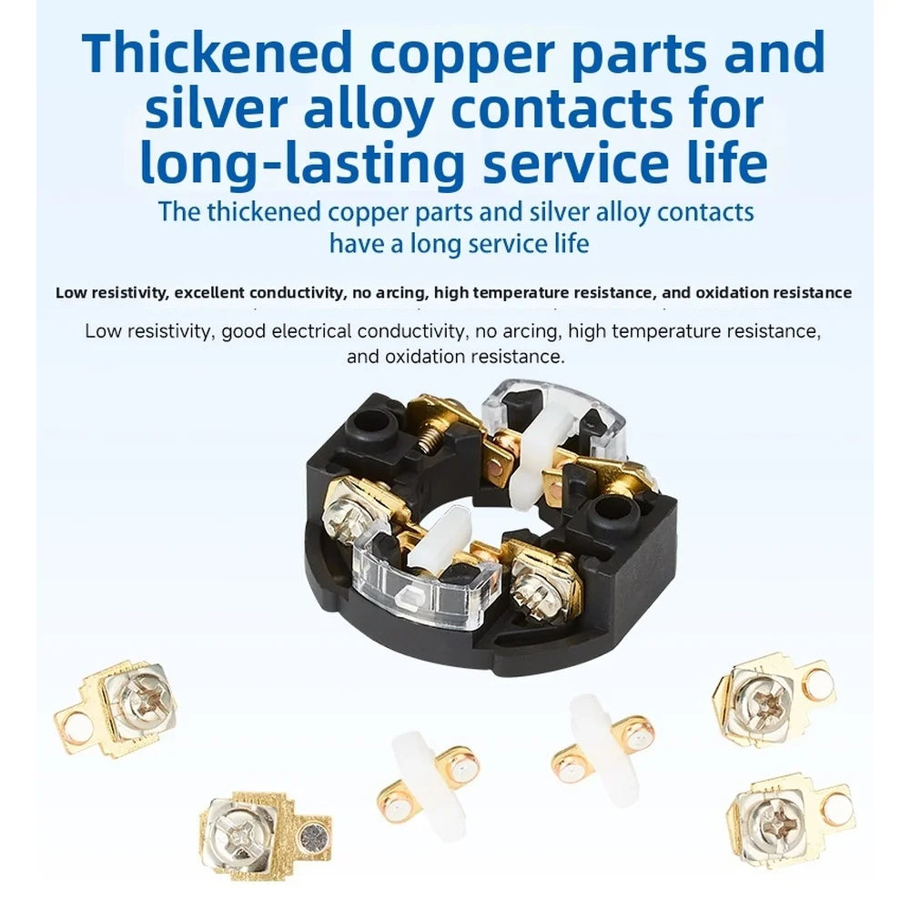 SZW25-64D/C04.2 Rotary Selector Switch 2-Position Changeover Rotary Changeover Switch PRIMED