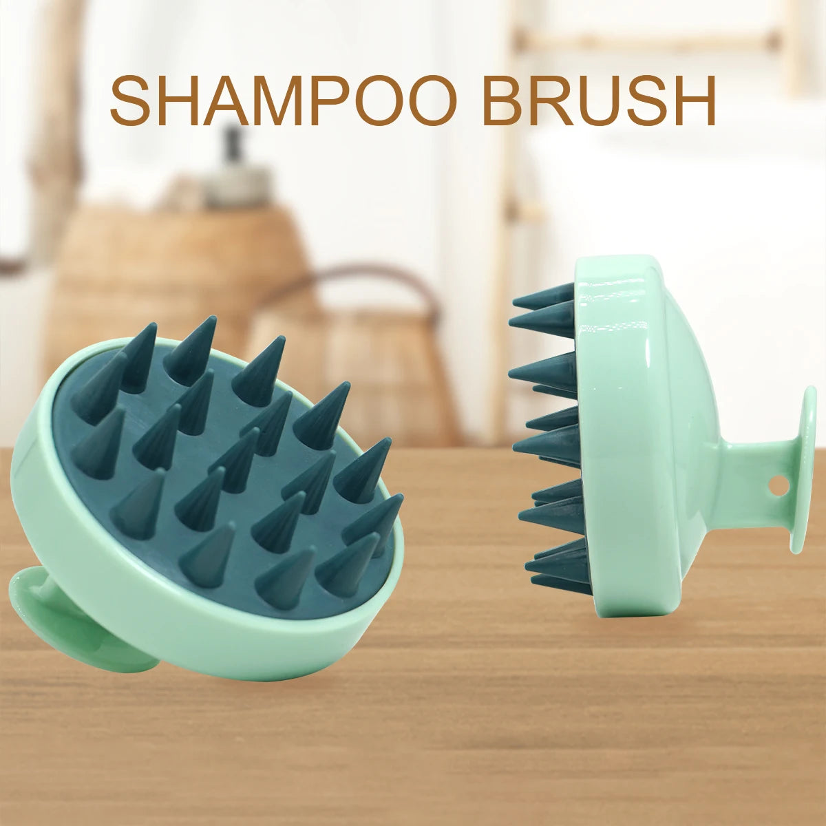 Silicone Scalp Massage Shampoo Brush – Hair & Body Scrubber Scalp Massage Brush PRIMED