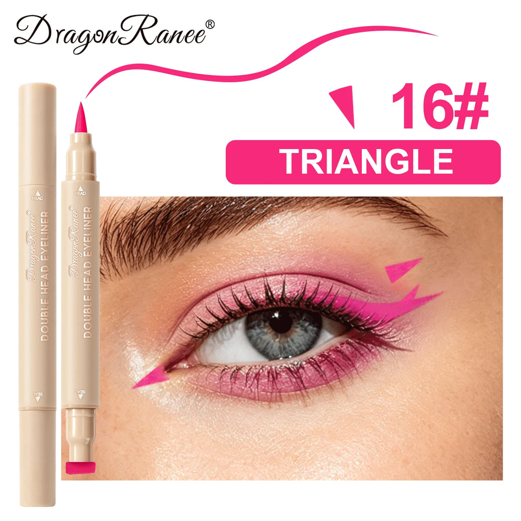 2-in-1 Stamp Eyeliner Pen – Waterproof Cat Eye Liquid Liner Stamp Eyeliner Pen PRIMED 16