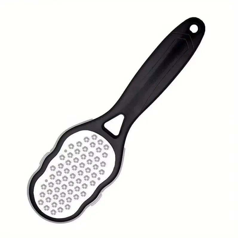Stainless Steel Foot File & Callus Remover with Splash Guard Foot File Rasp PRIMED Black 1