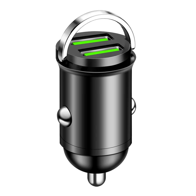Elough 100W Dual USB Car Charger QC3.0 Fast Charging Car Phone Charger PRIMED Dual USB