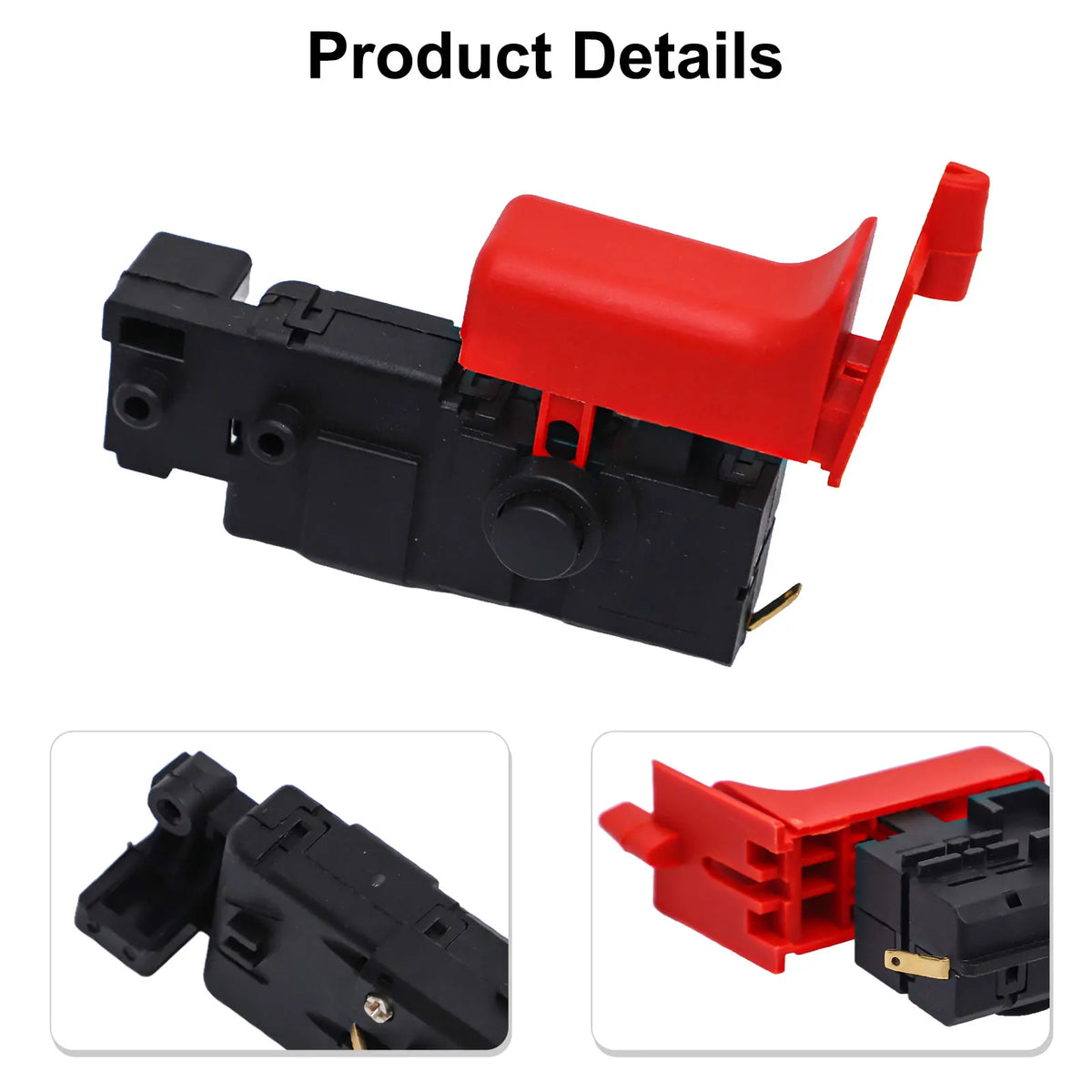 Rotary Hammer On/Off Switch AC220V Replacement – 2-26DE Power Tool Switch PRIMED
