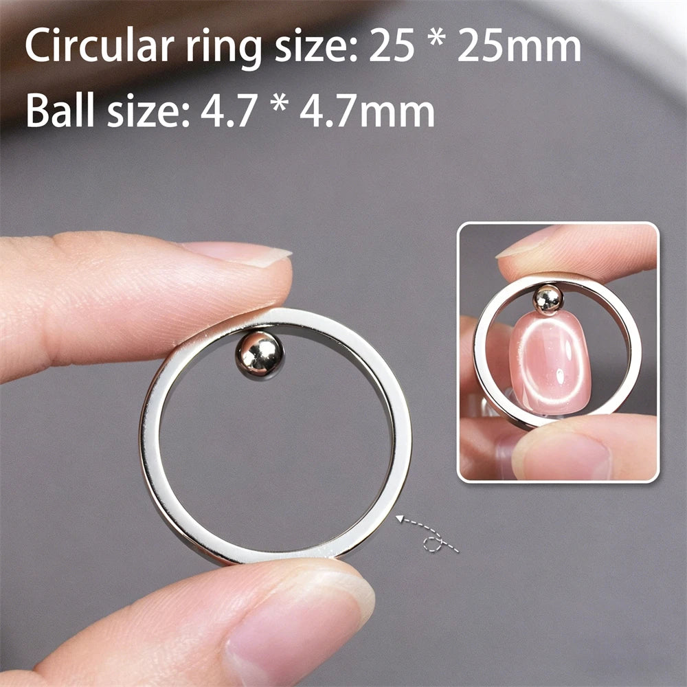 Halo Cat Eye Ring Nail Magnet Set – Void & Galaxy Effects Nail Magnet Tool PRIMED 1Pcs Small Ball
