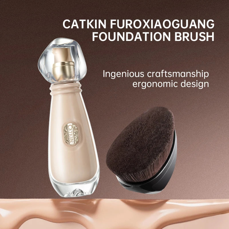 Catkin Flat Top Foundation Brush – Soft, Fluffy & Cruelty-Free