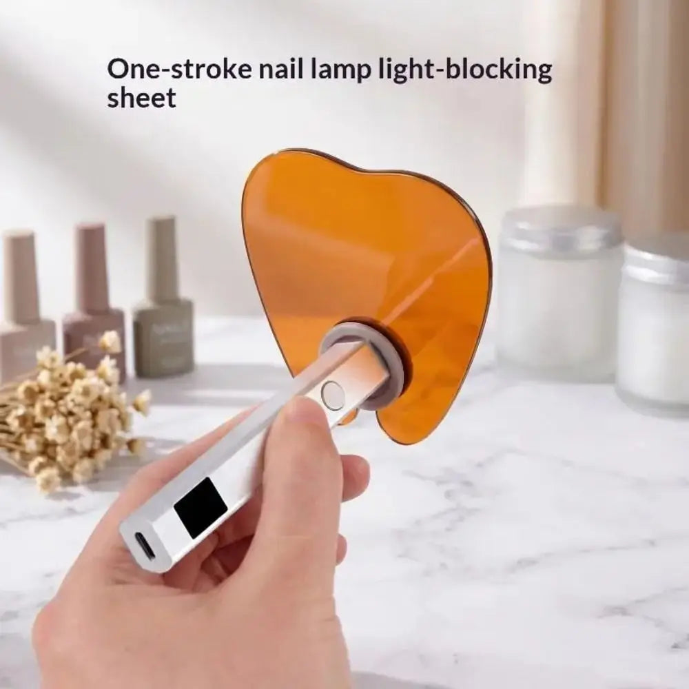 UV Nail Lamp Light Blocking Shield – Eye Guard Cover Plate