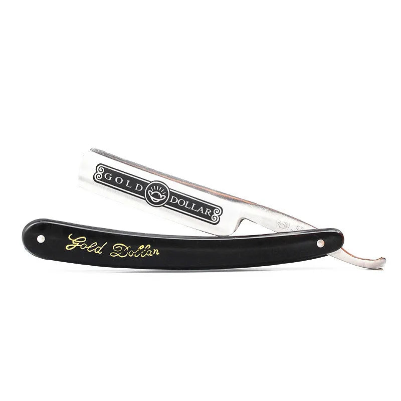 Stainless Steel Straight Edge Razor – Barber Shave R66