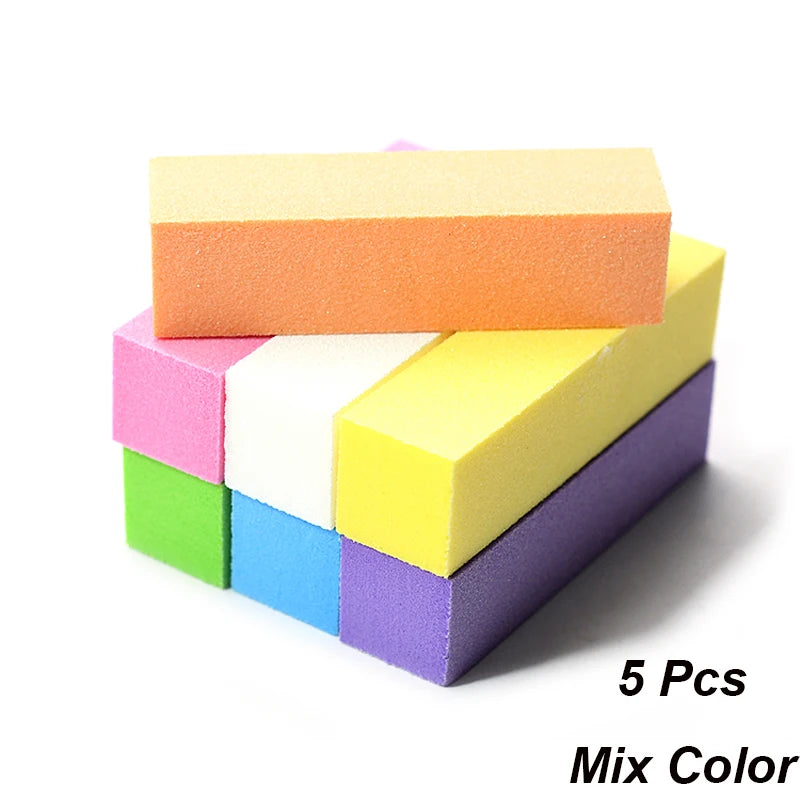 Professional Nail Buffer Block & File Set – Manicure & Pedicure
