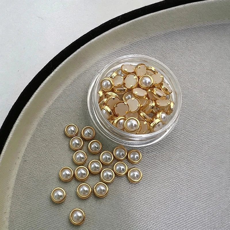 3D Gemstone Nail Art Rhinestones – Pearls, Zircon & Diamonds Nail Art Rhinestones PRIMED A1