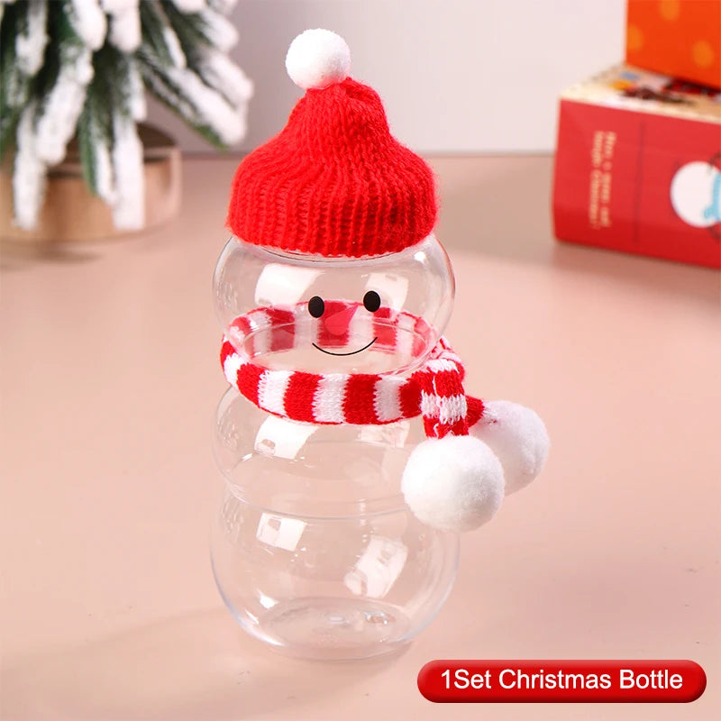 Transparent PET Juice Bottle Sealed Cap 350ml 500ml | Cold Drinks
