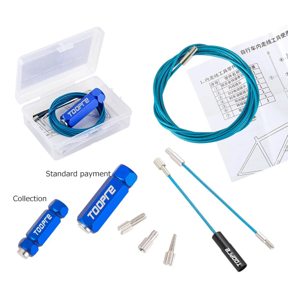 TOOPRE Bicycle Internal Cable Routing Tool | Bike Repair Kit Bike Cable Routing Tool PRIMED